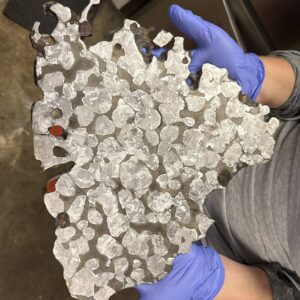 Mundrabilla Meteorite Slice